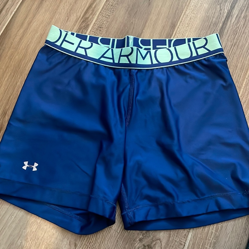 Under armor bike shorts- wore one time.  Size medium-no tag